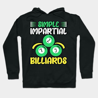 Simple Impartial Billiards I Snooker I Billiard Hoodie